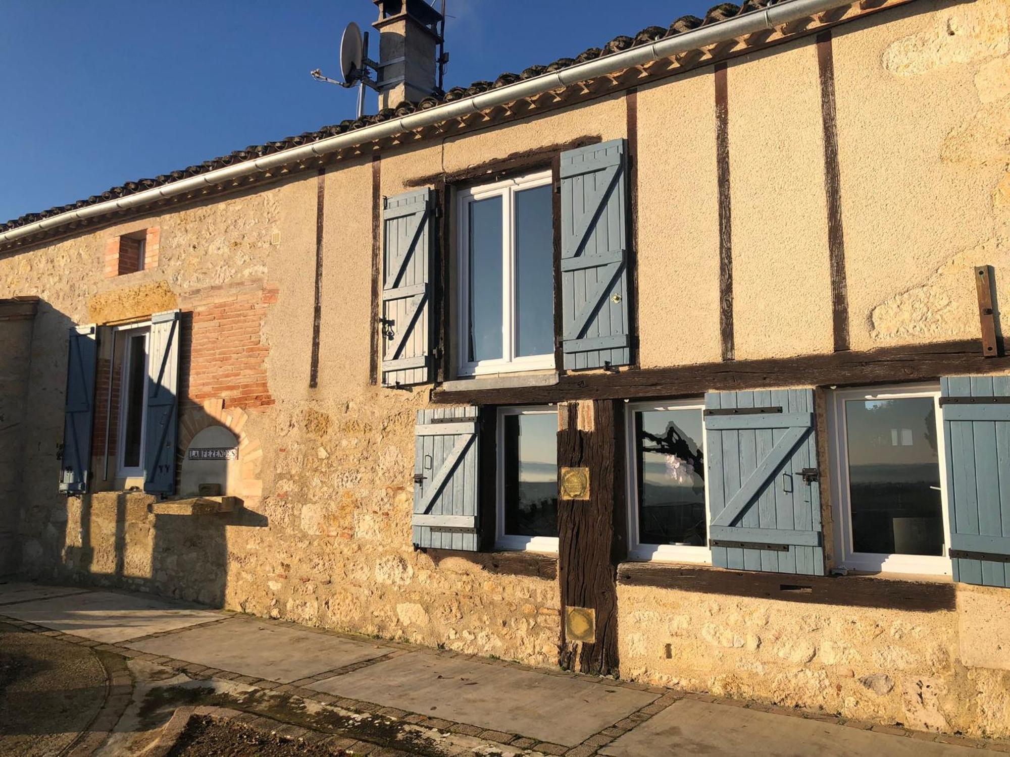 La Fezendes Bed and Breakfast Miradoux Exterior foto
