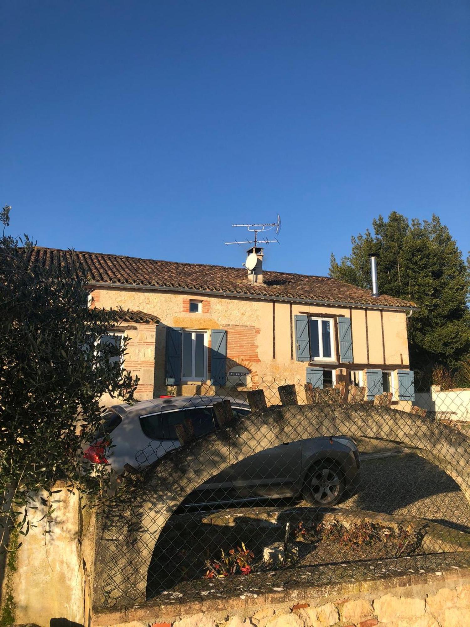 La Fezendes Bed and Breakfast Miradoux Exterior foto